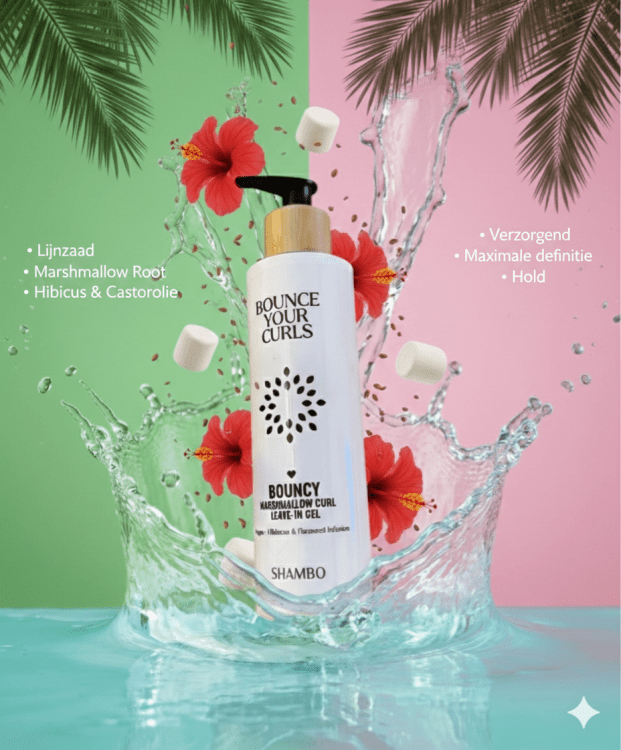 Shambohair- Bouncy Marshmallow Curl Leave-in gel - Afbeelding 2